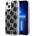 KARL LAGERFELD Кейс Karl Lagerfeld KLHCP14MLMNMK за iPhone 14 Plus 6.7", твърд, черен / черен, Liquid Glitter Monogram (3666339076245)