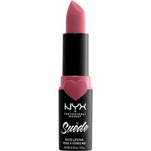 NYX Professional Makeup Suede Matte Lipstick matný rúž 28 Soft Spoken 3,5 g