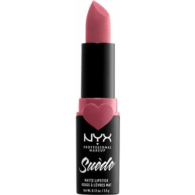 NYX Professional Makeup Suede Matte Lipstick matný rúž 28 Soft Spoken 3,5 g