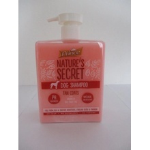 Petnutrition limited natures secret dog shampoo Tan coats 500 ml