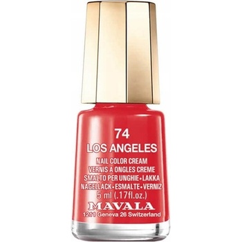 Mavala Mini color lak na nechty 74 Los Angeles krvavočervený bez perlete 5 ml