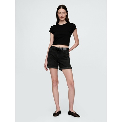 GAP Дънкови шорти girlfriend GAP GAP | Cheren | ЖЕНИ | XXS