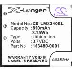 Cameron sino Батерия за баркод скенер Honeywell Voyager 1602G 8650 8670, LXE LX34L1-G LiIon 3.7V 850mAh Cameron Sino (CS-LMX340BL) - privantex