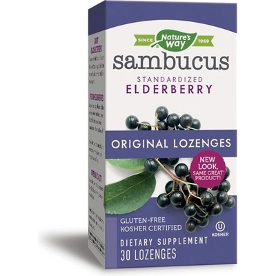 Nature's Way Самбукус 200 mg 30 таблетки за смучене | Nature’s Way (14001)