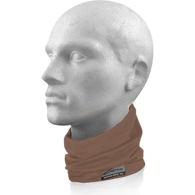 Lasting merino nákrčník krátký Tuls 7474 hnědý