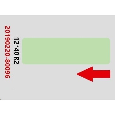 NIIMBOT štítky RP 12x40mm 155ks Green pro D11 a D110 (A2A68301701)