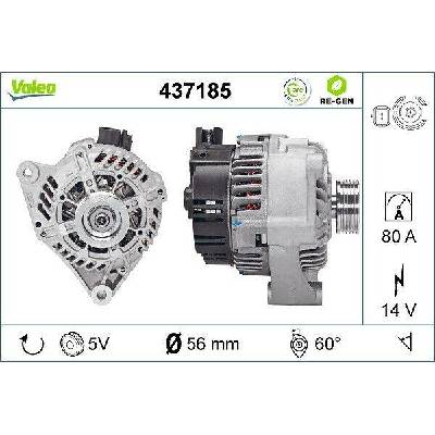 generátor VALEO 437185 437185