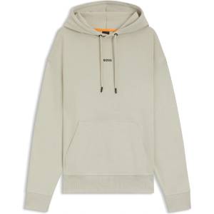 HUGO BOSS Суичър Boss WeSmallHood Contrast Logo Hoodie - Beige