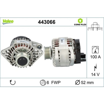 generátor VALEO 443066