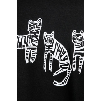 MMC STUDIO Памучна тениска mmc studio в черно tiger (tiger)