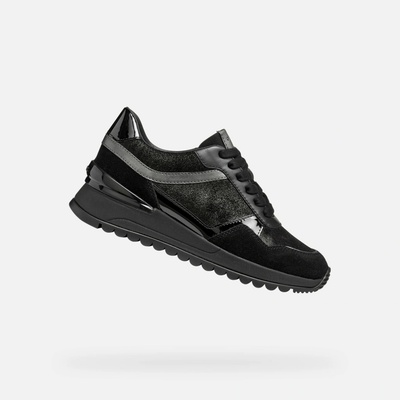Geox Černé tenisky Desya G015494 Černá