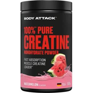 Body Attack Sports Nutrition 100% Pure Creatine - Flavored [500 грама] Диня