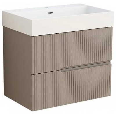 Inter Ceramic Конзолен PVC шкаф за баня ELORIA 7056BR, Inter Ceramic, 55x44x70см (7056BR)