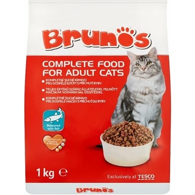Brunos pre dospelé mačky s príchuťou ryby 1 kg