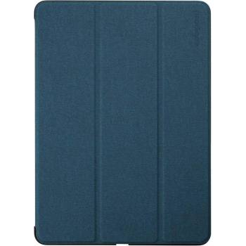 Prodigee Fleep Case - кожен калъф, тип папка и поставка за iPad 6 (2018), iPad 5 (2017) (син)