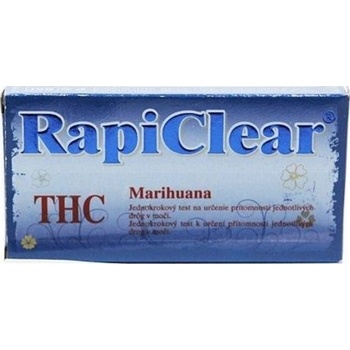 RapiClear THC Marihuana IVD test drogový na automatická diagnóza 1 ks