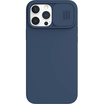 Image 1 of Nillkin Гръб Nillkin Camshield Silky magnetic silicone case за iphone 13 Pro Max - Син