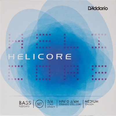 D'Addario Helicore Pizzicato cbs 3/4 M