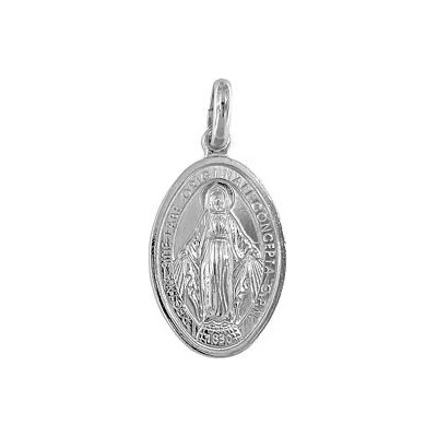 Infinitysilver Stříbrný přívěsek madonka velká 504265