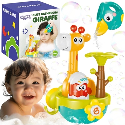 Woopie Baby žirafa s lievikom na prísavku