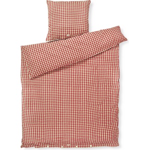 Juna Спално бельо Bæk & Bølge с калъфка за възглавница 50 x 60 cm 150 x 210 см червено-жълто (646615)