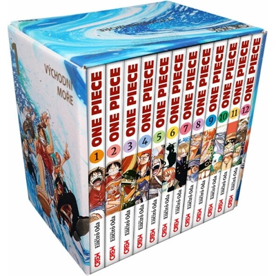 CREW One Piece 1-12 - Sběratelský box, část 1: Východní moře (12 knih)