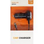  Висококачествено зарядно устройство за кола за iPhone 12V-24V - 1500 mAh
