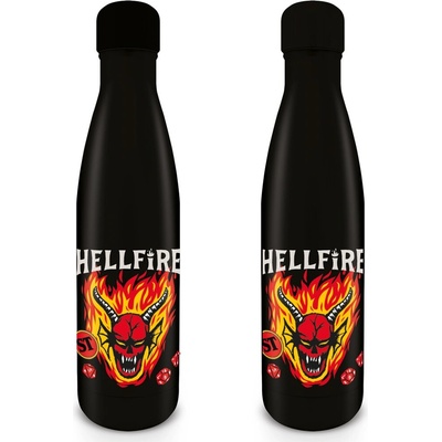 Stranger Things termoska 540 ml čierna
