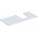 Geberit Плот за мивка Geberit One с десен изрез 105 см, матово бяло (505.314.00.2)