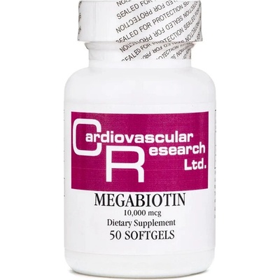 Ecological Formulas Мега биотин 10000 g 50 софтгел капсули | Ecological Formulas (67947 EF)