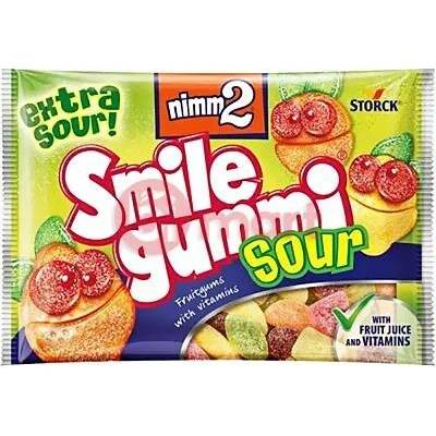 Nimm2 Smilegummi Sour 100 g