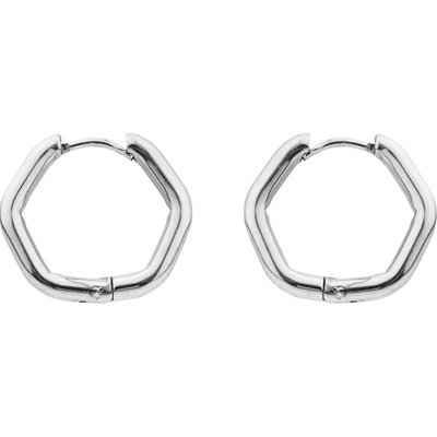 Franco Bene Šestiúhelníkové náušnice stříbrné 1348