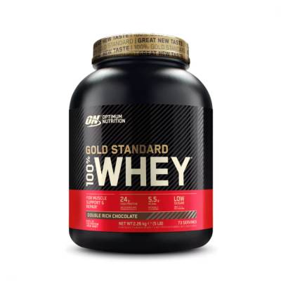 Optimum Nutrition 100 Whey Gold Standard 2270 g, vanilková zmrzlina