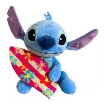 Simba Toys Stitch: Плюшена фигура с дъска за сърф - 50 cm