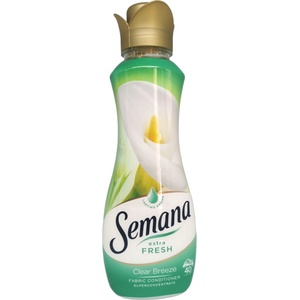 Semana омекотител за пране, Extra fresh, Clear breeze, 40 пранета, 800мл
