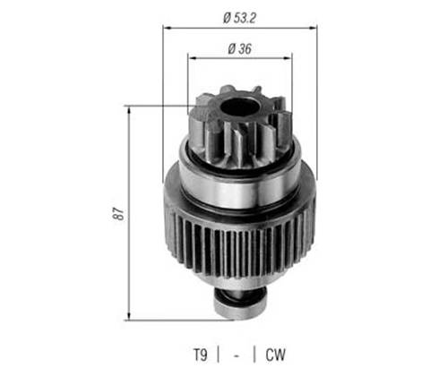 Pastorek, startér MAGNETI MARELLI 940113020249