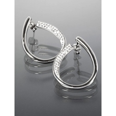 Prosperk náušnice s čirými zirkonky S0404