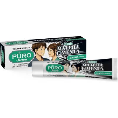 Uragme S.r.l. Püro by Forhans Manga Edition Matcha & Mint zubná pasta 75 ml