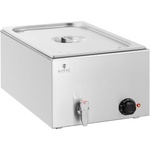 Royal Catering Бен мари - 600 W - 1 GN 1/1 - кран за източване RCBM_GN1/1_1 (RCBM_GN1/1_1)