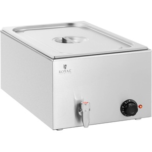 Royal Catering Бен мари - 600 W - 1 GN 1/1 - кран за източване RCBM_GN1/1_1 (RCBM_GN1/1_1)