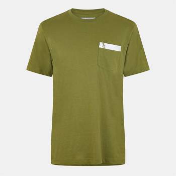 Image 1 of Original Penguin Мъжка тениска Original Penguin Pocket T-Shirt Mens - Olive Branch