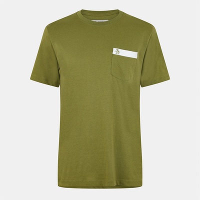 Original Penguin Мъжка тениска Original Penguin Pocket T-Shirt Mens - Olive Branch
