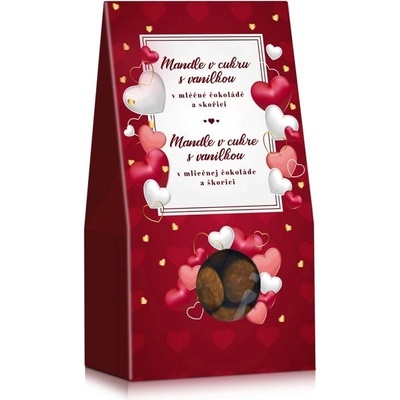 Selllot Srdiečka Mandle škorica s vanilkou v ml.čok 130 g