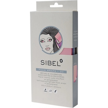 Sibel Highlight Foam Wraps Mixed 20 x 9,5 cm 200 ks