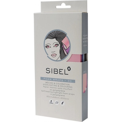 Sibel Highlight Foam Wraps Mixed 20 x 9,5 cm 200 ks