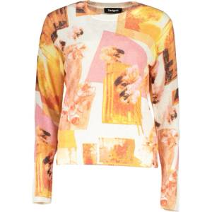 Desigual Дамски пуловер desigual, Цвят Многоцветен (23wwjf38_bi3049)