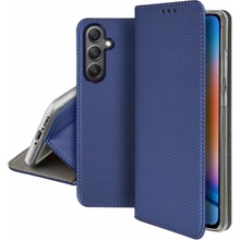TFO Modré knižkové puzdro na Samsung Galaxy S24 Ultra magnetické GSM177535
