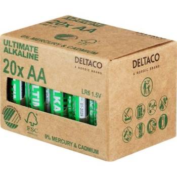 DELTACO ULTIMATE Nordic Ecolabel AA 20ks ULT-LR6-20P