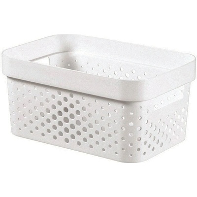 CURVER Úložný box INFINITY 4,5 l recyklovaný plast bílý