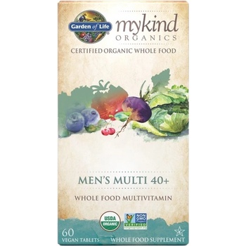 Image 1 of Garden of Life Mykind Organics | Men's Multi 40+ [60 Таблетки]